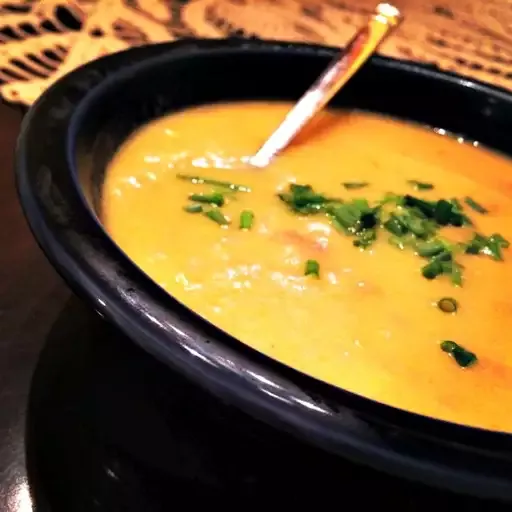 Cheesy Potato Leek Soup