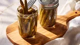 Crisp Pickled Green Beans