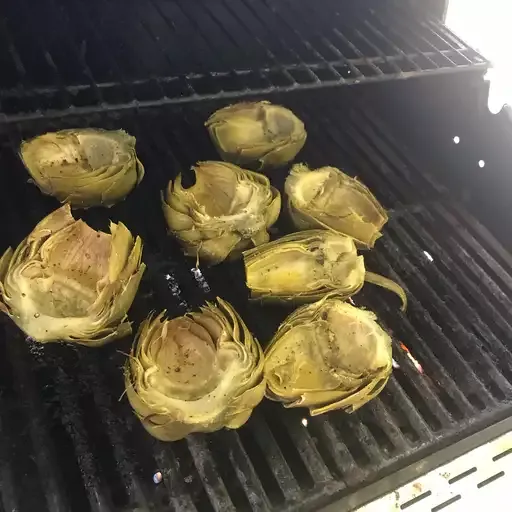 Grilled Artichokes