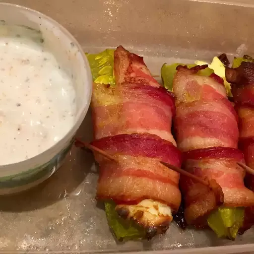 Bacon-Wrapped Pickles