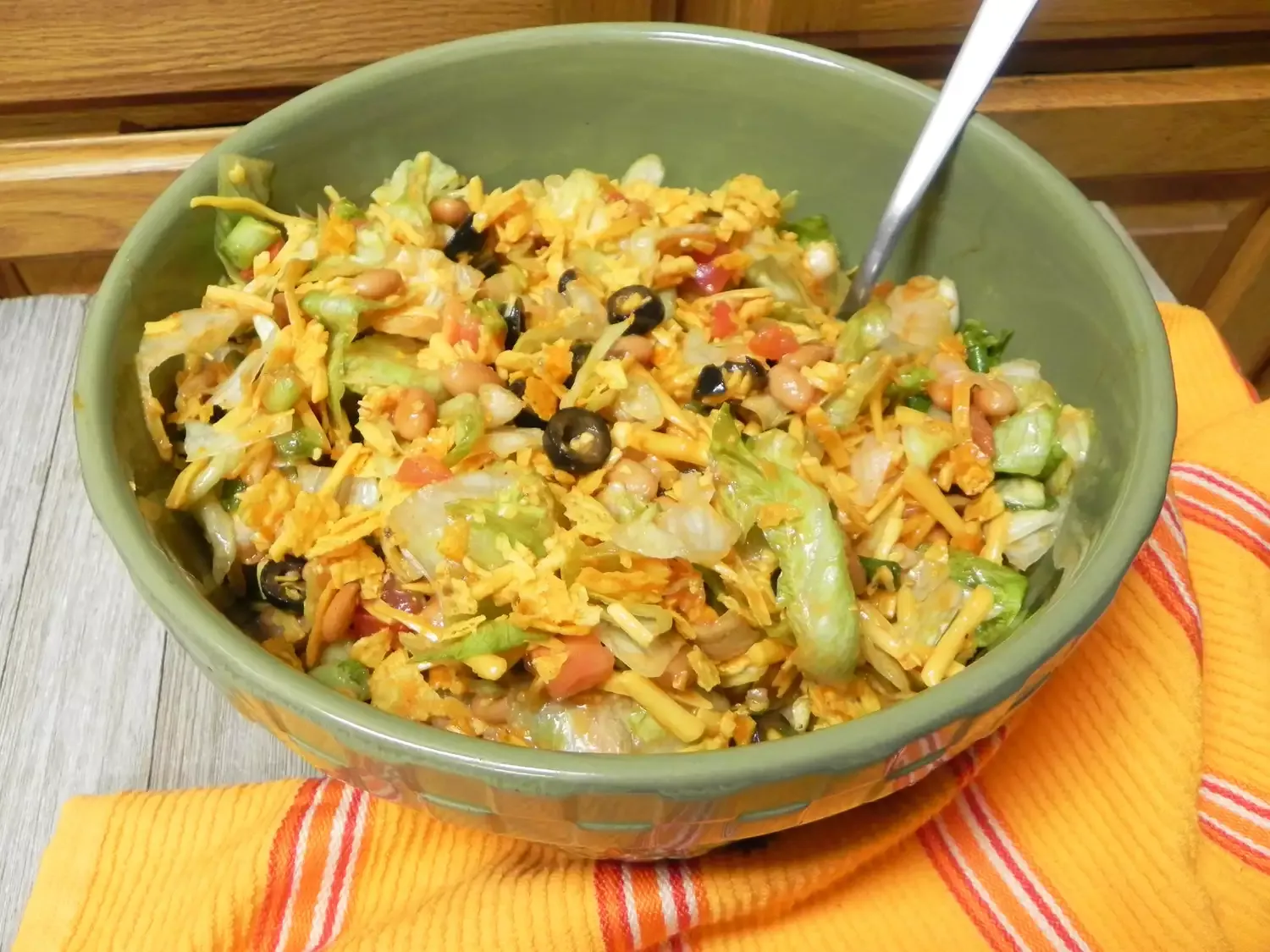 Huke Family Vegetarian Taco Salad