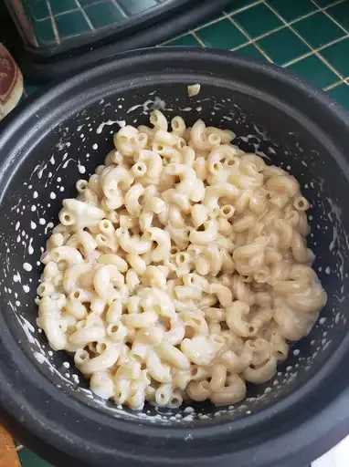 Easy Rice Cooker Mac 'n Cheese