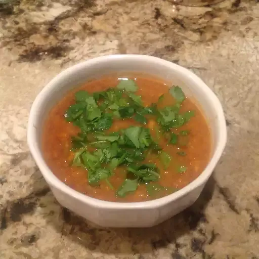 African Sweet Potato and Peanut Soup