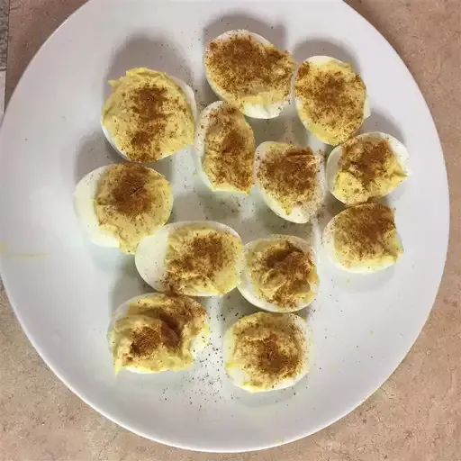 Cajun Deviled Eggs