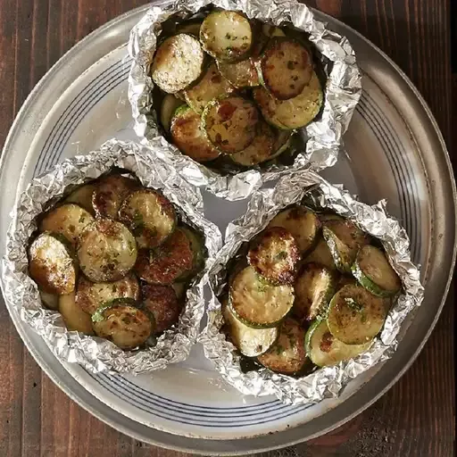 Zucchini Foil Packets