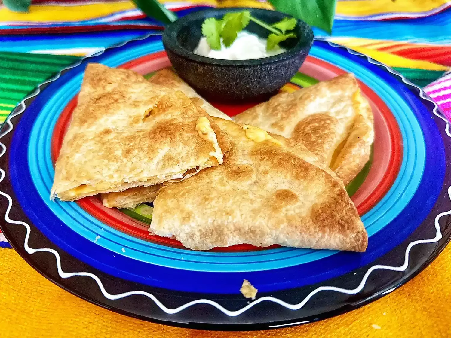 Air Fryer Quesadillas