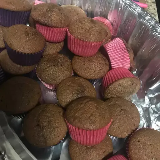 German Chocolate Cupcakes with Ice Cream "Frosting"