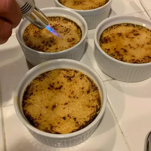 Sweet Potato Creme Brulee