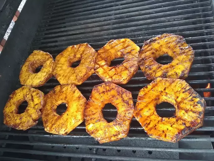 Barbequed Pineapple