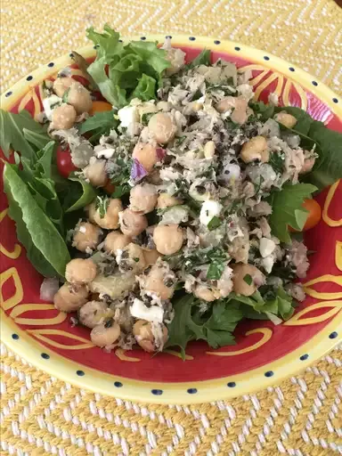 Tuna and Chickpea Salad