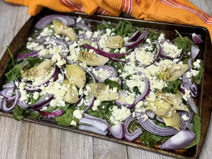 Hot Spinach and Artichoke Salad