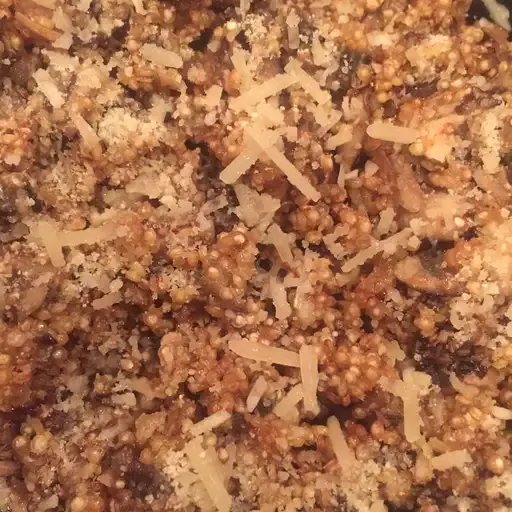 Quinoa with Mushrooms