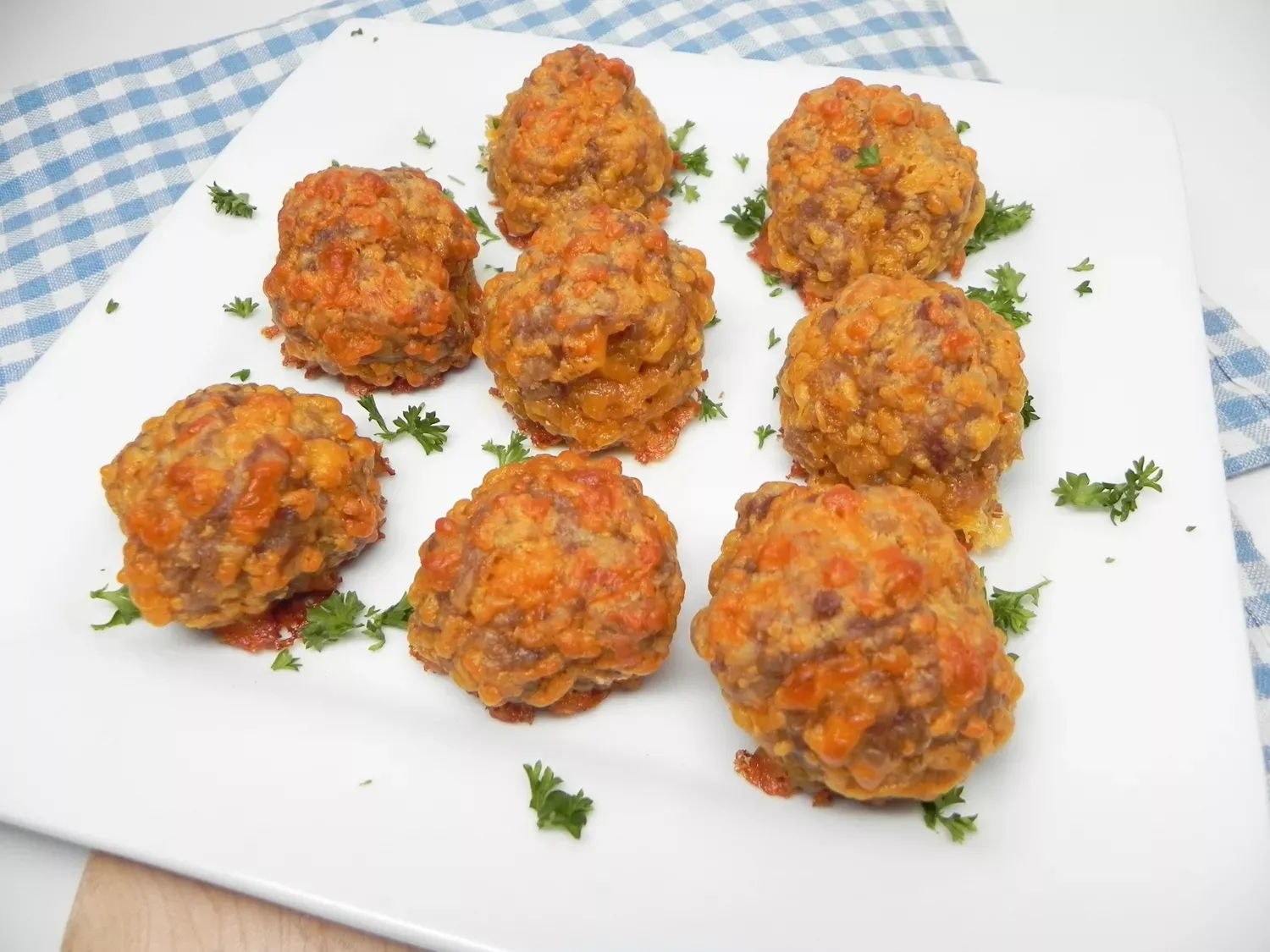 Sausage Balls with Flour