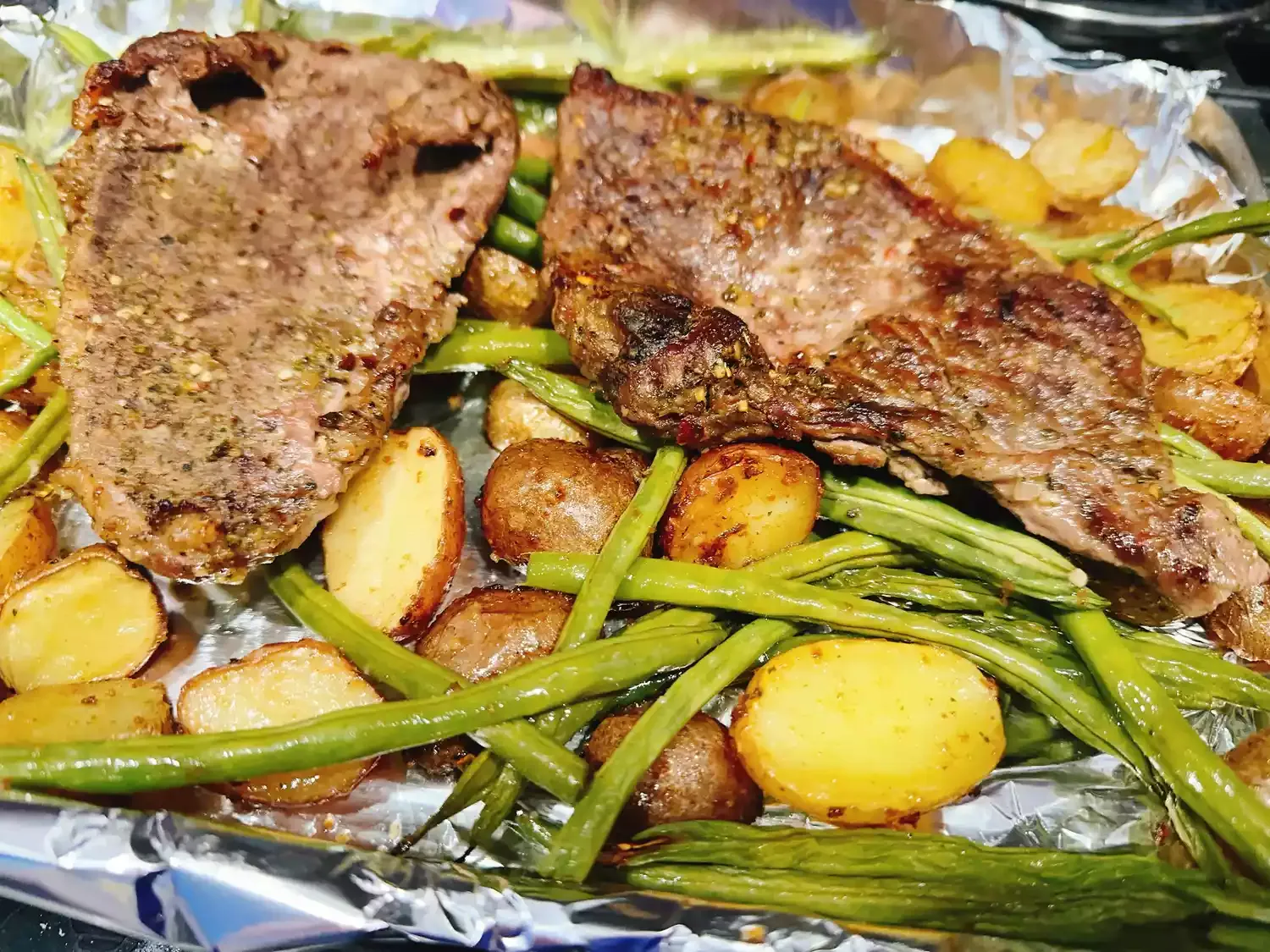 Sheet Pan Steak