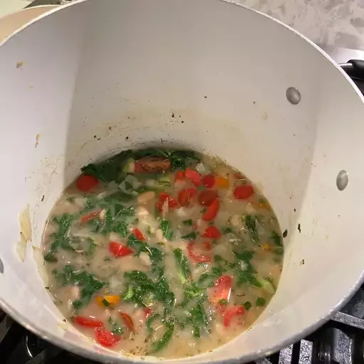 Bean Soup with Kale