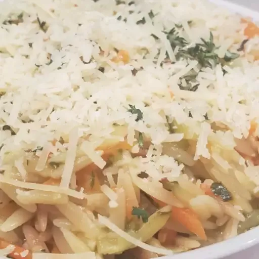 Lemon Orzo Primavera