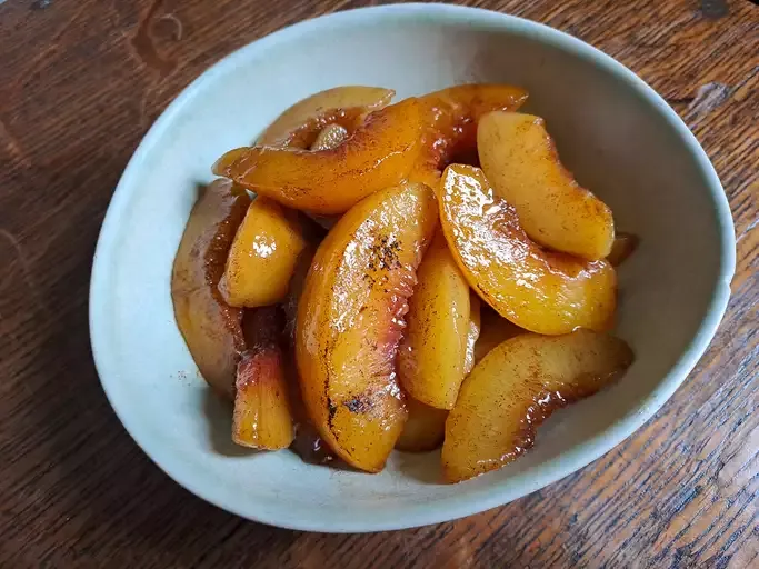 Grilled Peaches