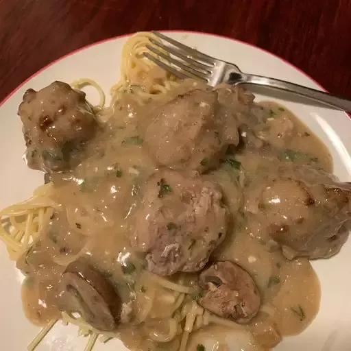 Healthier Swedish Meatballs