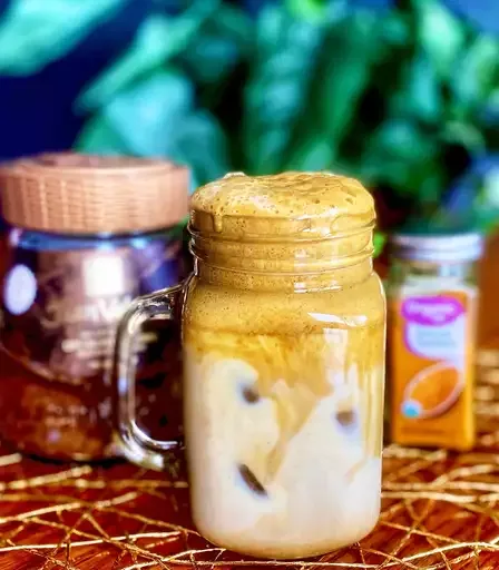 Turmeric Iced Coffee Latte