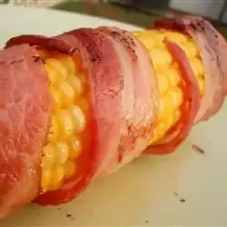 Corn with Bacon and Chili Powder