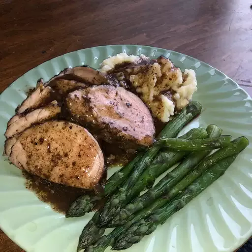 Slow-Cooked Pork Tenderloin