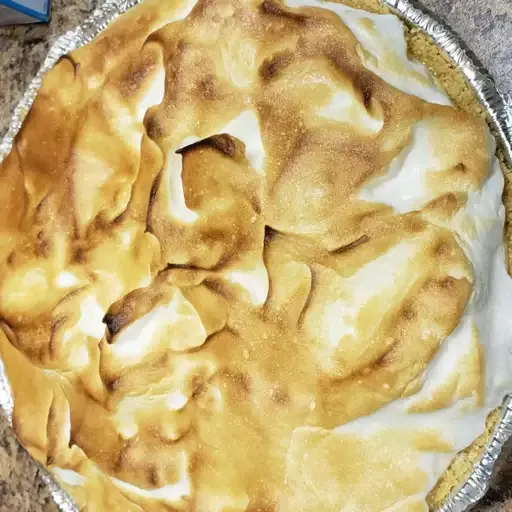 Lemon Meringue Icebox Pie