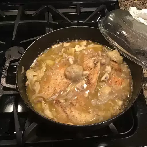 Chicken Piccata with Artichoke Hearts