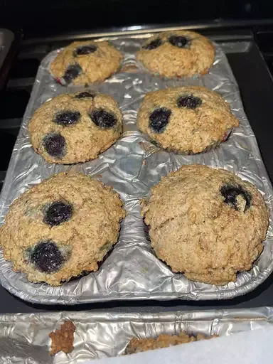 Blueberry Orange Bran Muffin