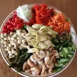 Shrimp Garden Salad