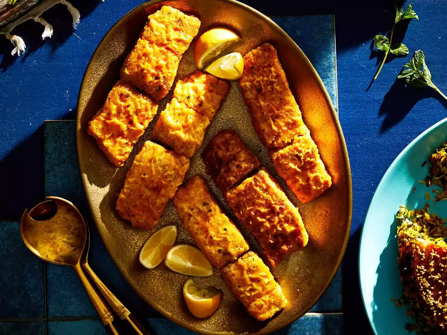 Persian Fried Fish with Saffron and Turmeric