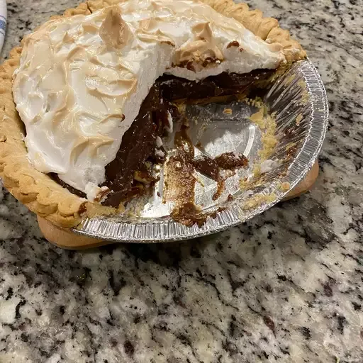 Fudgy Chocolate Cream Pie