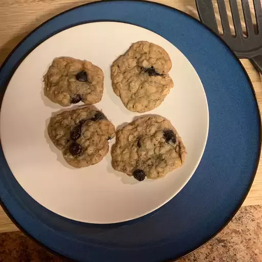 Blueberry Oatmeal Cookies