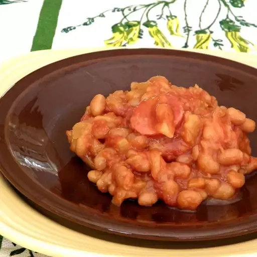 Tropical Island Baked Beans