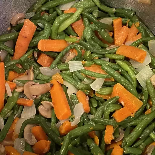 Green Bean and Mushroom Medley