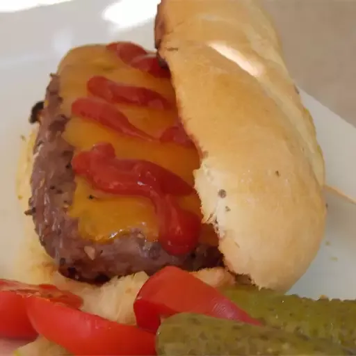 All-American Burger Dog