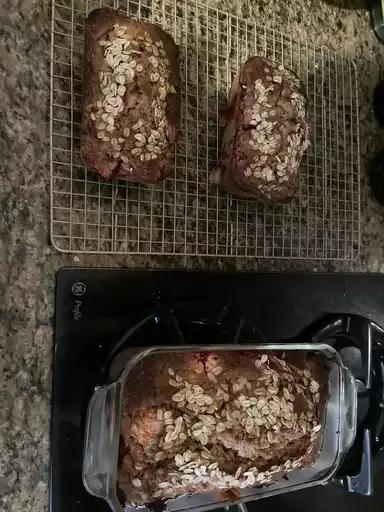 Oatmeal Strawberry Bread