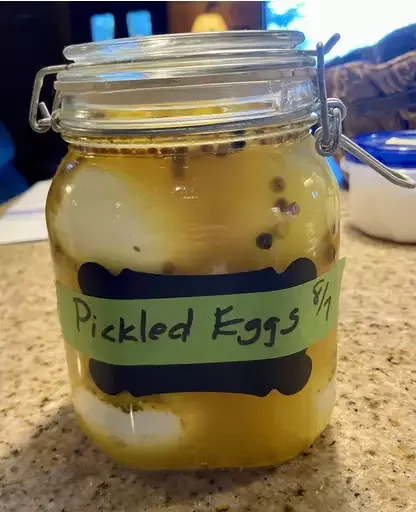 Popa's Pickled Eggs