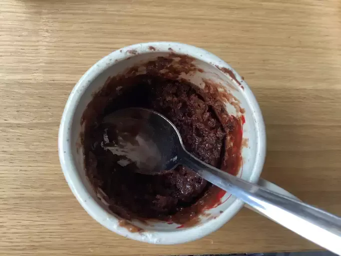 No Egg Chocolate Mug Cake