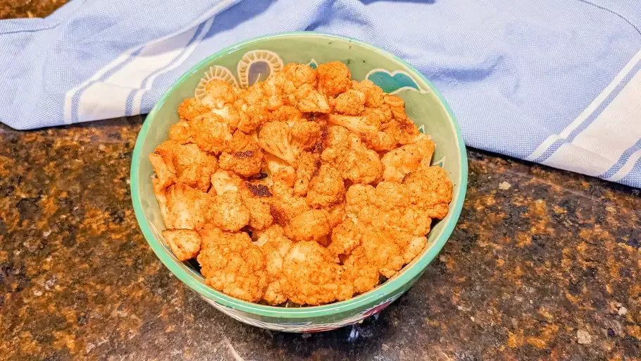 Easy Sheet Pan Roasted Cauliflower with Curry