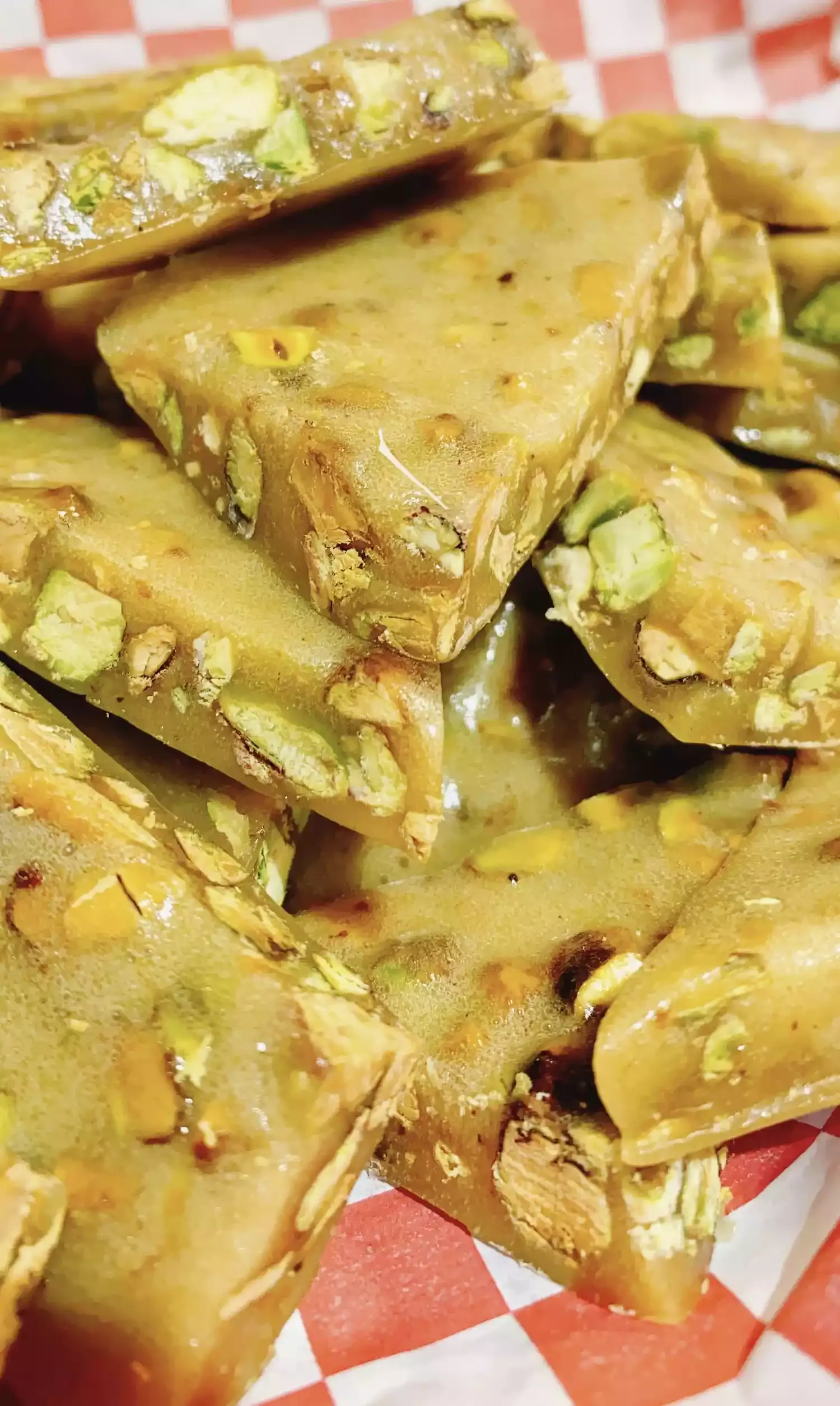 Pistachio Brittle