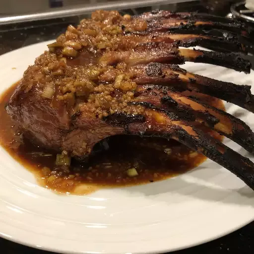 Korean Barbecued Rack of Lamb