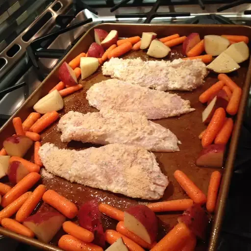 Sheet Pan Dinner with Chicken and Veggies