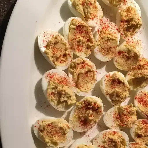 Spicy Deviled Eggs