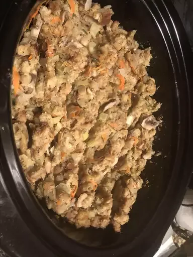 Slow Cooker Stuffing