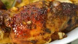 Honey-Garlic Slow Cooker Chicken Thighs