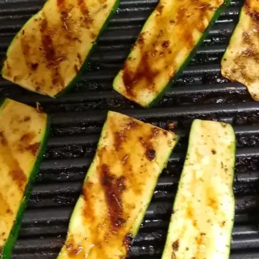 Balsamic Grilled Zucchini