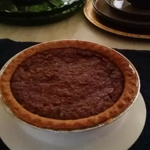 Chocolate Pecan Chess Pie