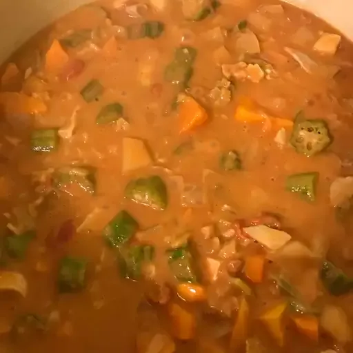 Zimbabwean Chicken and Vegetable Soup