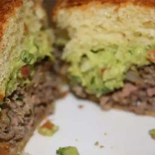 Guacamole Cilantro Lime Cheeseburger