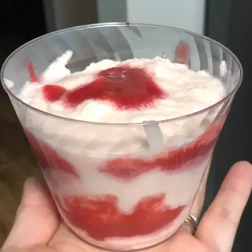 Raspberry White Chocolate Mousse